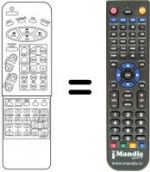 Telecomando equivalente Daewoo DTY 2898 TF / SC