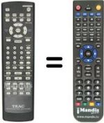 Telecomando equivalente TEAK MC-DV250