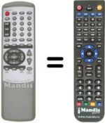 Telecomando equivalente TEAK PLD 1800