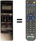 Telecomando equivalente 076200E001