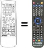 Telecomando equivalente RC-TFX1500Z