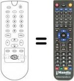 Telecomando equivalente RC 0881 / 00