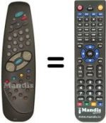 Telecomando equivalente RC 1010