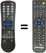 Telecomando equivalente RC 1059