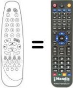 Telecomando equivalente RC 1530
