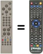 Telecomando equivalente Vestel 17MB01 TFT