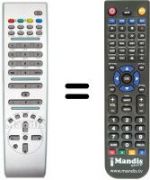 Telecomando equivalente RC 1805