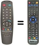 Telecomando equivalente Vestel 3710