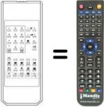 Telecomando equivalente RC 200 TXT