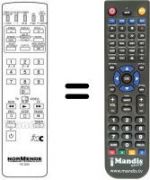 Telecomando equivalente RC 2203 X