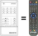 Telecomando equivalente RC 238