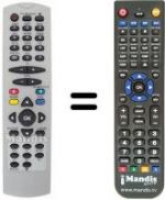 Telecomando equivalente RC 2553
