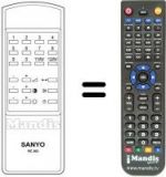 Telecomando equivalente RC 302