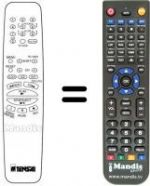 Telecomando equivalente RC 302 S