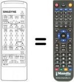 Telecomando equivalente Sinudyne 1999 V