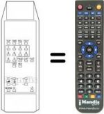 Telecomando equivalente RC 390