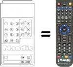 Telecomando equivalente RC 4001