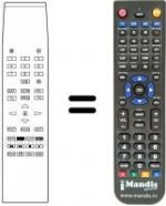 Telecomando equivalente RC 504