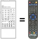 Telecomando equivalente RC 5370