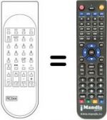 Telecomando equivalente RC 544