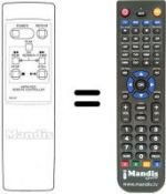 Telecomando equivalente RC 57