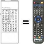 Telecomando equivalente RC 5 STANDARD