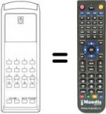 Telecomando equivalente TC 6050