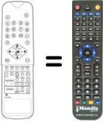 Telecomando equivalente RC 647340
