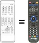 Telecomando equivalente RC 658
