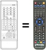 Telecomando equivalente RC 659