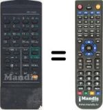 Telecomando equivalente Sanyo CEP 4011 V