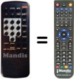 Telecomando equivalente RC 70 / 1-9201