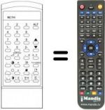 Telecomando equivalente RC 711