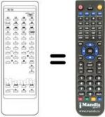 Telecomando equivalente RC 733