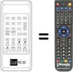 Telecomando equivalente RC 80