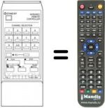Telecomando equivalente RC 81