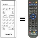 Telecomando equivalente Hifivox 55 MV 11 TX