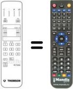 Telecomando equivalente Hifivox 55 MV 16 TX