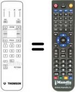 Telecomando equivalente Continental Edison 72 DF 68 LN