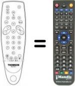 Telecomando equivalente Hifivox 10 SINUX