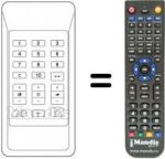 Telecomando equivalente RCT 3403 S