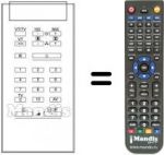 Telecomando equivalente RCT 3707 C