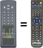 Telecomando equivalente Goldstar CB 14E80