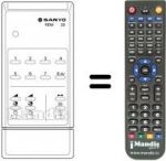 Telecomando equivalente REM 20