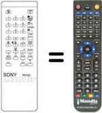 Telecomando equivalente RM-630