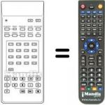 Telecomando equivalente RM-7200