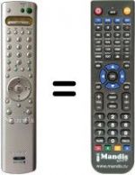 Telecomando equivalente Sony KE-P42 M1