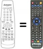 Telecomando equivalente RM 05401