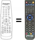 Telecomando equivalente RM 05403