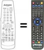 Telecomando equivalente RM 05409